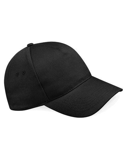 Beechfield Ultimate 5 Panel Cap - Black
