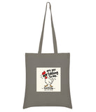 Katoenen Draagtas – 140 g/m² - Ecru – Lange Hengsels (70 cm) · DTF Print tassen · Full colour