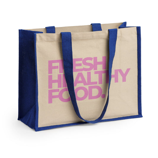 Jute & Canvas Shopper - overzicht
