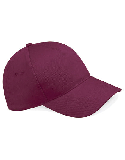 Beechfield Ultimate 5 Panel Cap - Burgundy