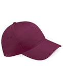 Beechfield Ultimate 5 Panel Cap - Burgundy