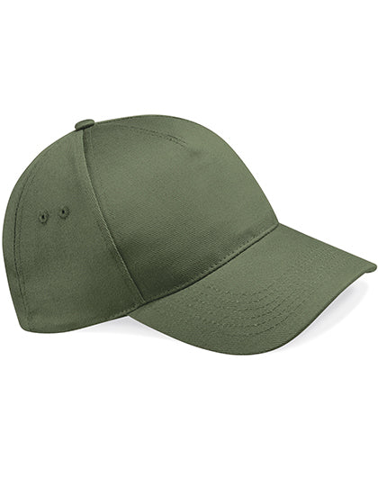 Beechfield Ultimate 5 Panel Cap - Olive Green