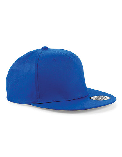 Beechfield 5 Panel Snapback Rapper Cap - Bright Royal