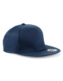 Beechfield 5 Panel Snapback Rapper Cap - French Navy