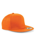 Beechfield 5 Panel Snapback Rapper Cap - Orange