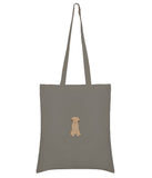 Katoenen Draagtas – 140 g/m² - Ecru – Lange Hengsels (70 cm) · DTF Print tassen · Full colour