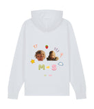 AWDis - College Hoodie · DTF Print · Arctic White