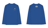 B&C - #E190 Long Sleeve · DTF Print · Royal Blue