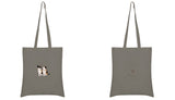 Katoenen Draagtas – 140 g/m² - Ecru – Lange Hengsels (70 cm) · DTF Print tassen · Full colour
