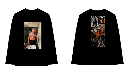 B&C - #E150 Long Sleeve · DTF Print · Black