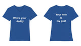 Gildan - Softstyle V-neck · DTF Print · Royal