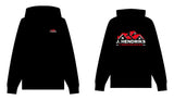 AWDis - College Hoodie · DTF Print · Deep Black