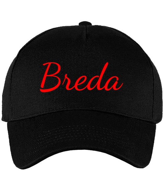 Beechfield Ultimate 5 Panel Cap - Borduring · Borduurwerk · Black