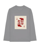 B&C - #E150 Women Long Sleeve · DTF Print · Sport Grey (Heather)