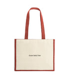 Jute & Canvas Shopper · DTF Print tassen · Rood (7110)