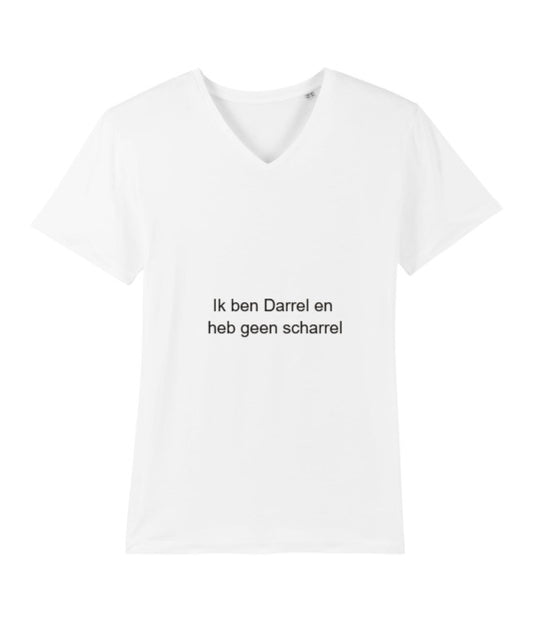 Gildan - Softstyle V-neck · DTF Print · White